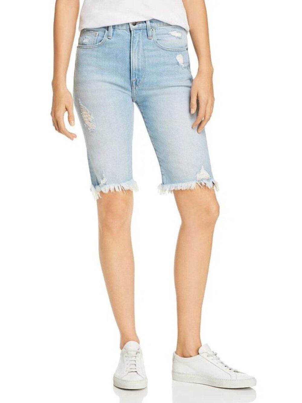 FRAME Shorts Le Vintage Bermuda Redondo Beach 26 - Picture 2 of 4